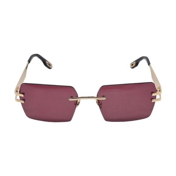 NEW PORTA ROMANA  Gold and Pink Sunglasses - Picture 2 of 12